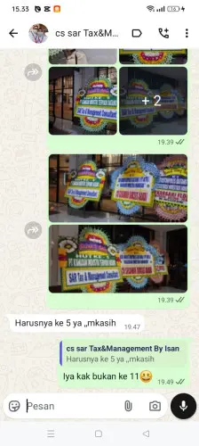Testimonial Papan Bunga pelabuhan balikpapan